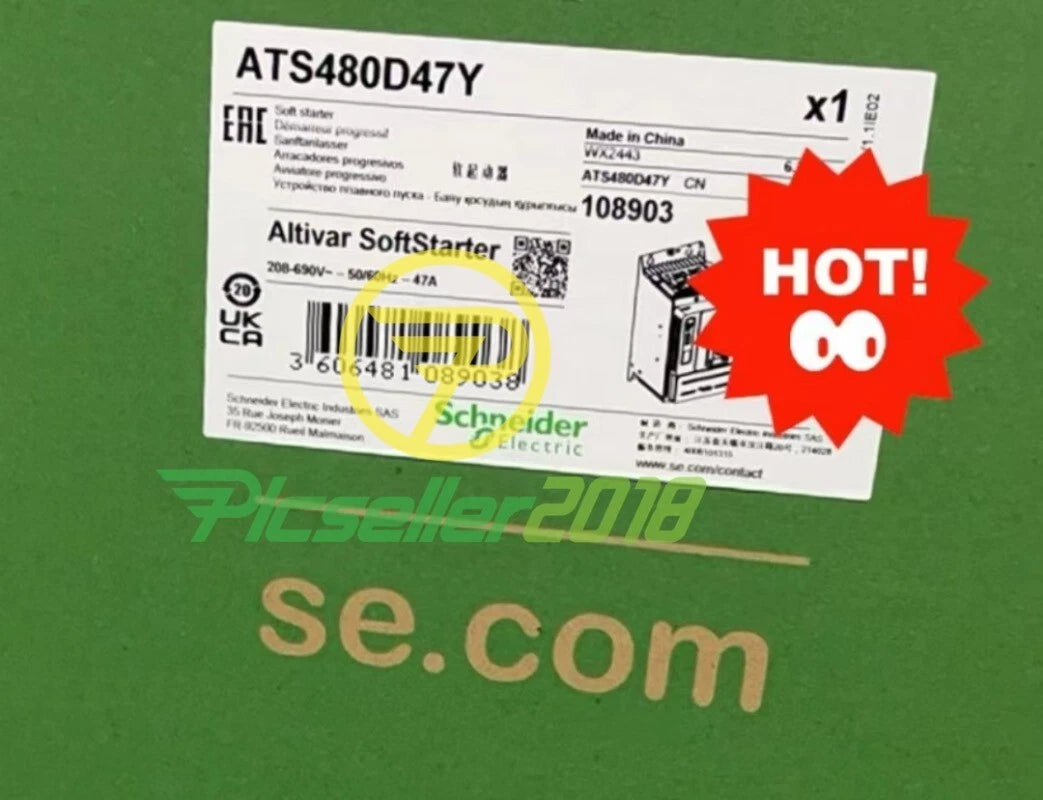 1 pc  Schneider soft starter ATS480D47Y Fast Delivery UPS or