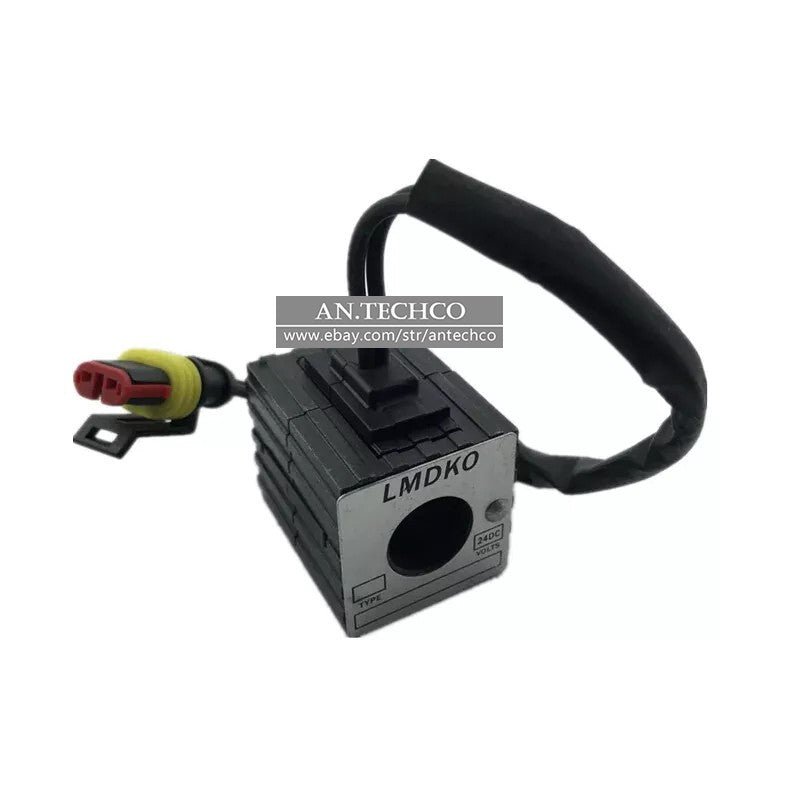 Sany Excavator Solenoid Valve Coil 60/65/75 Inner Diameter 16mm Height 42mm 12V