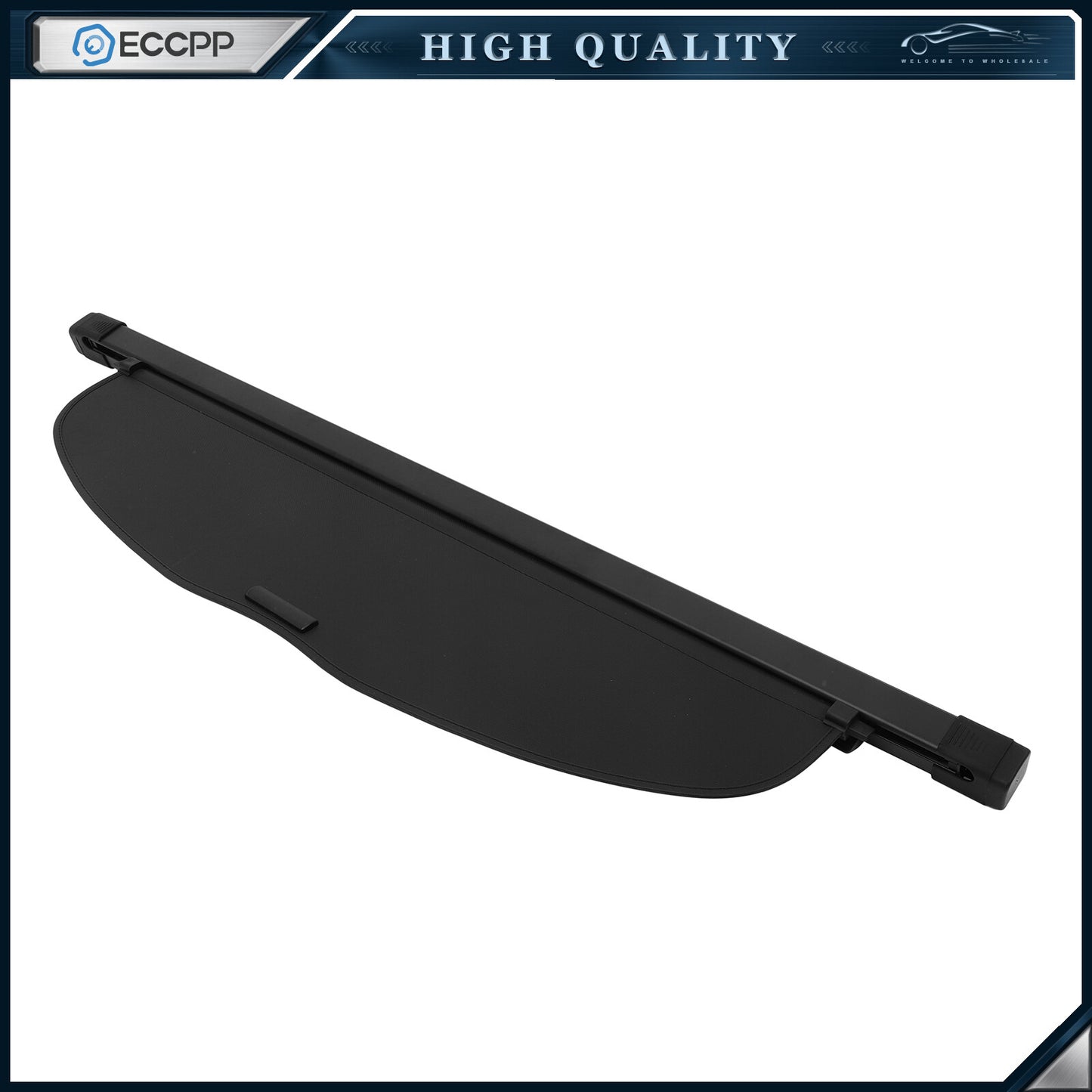 Rear Tonneau Retractable Security Shield Cargo Cover For Nissan Rogue 2014-2020