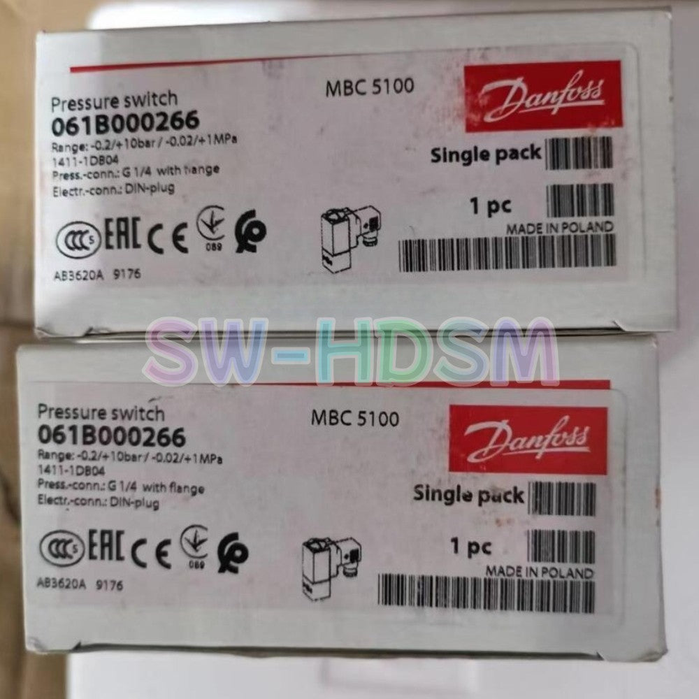 1PCS  for Danfoss MBC 5100 061B000266 Pressure Switch Freight Free