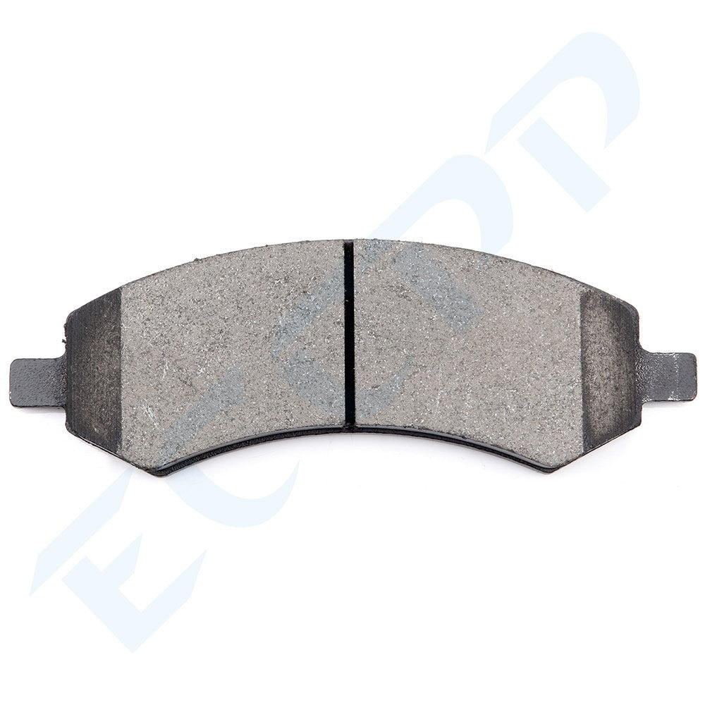 Front Rear Ceramic Brake Pads For Chrysler Aspen Dodge Durango 2018 Ram 1500