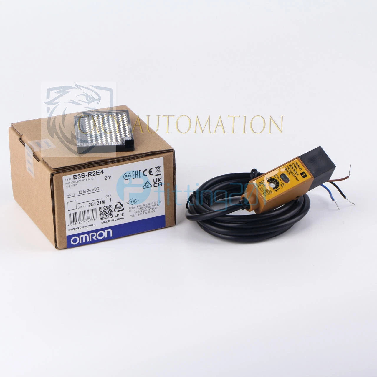 OMRON E3S-R2E4 Photoelectric Switch  1Pcs. #P