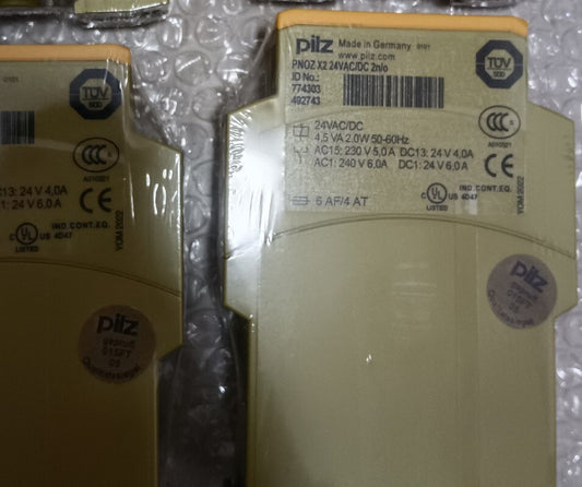 1pcs PILZ PNOZ X2 24VAC/DC 2n/o Safety Relay Module  774303