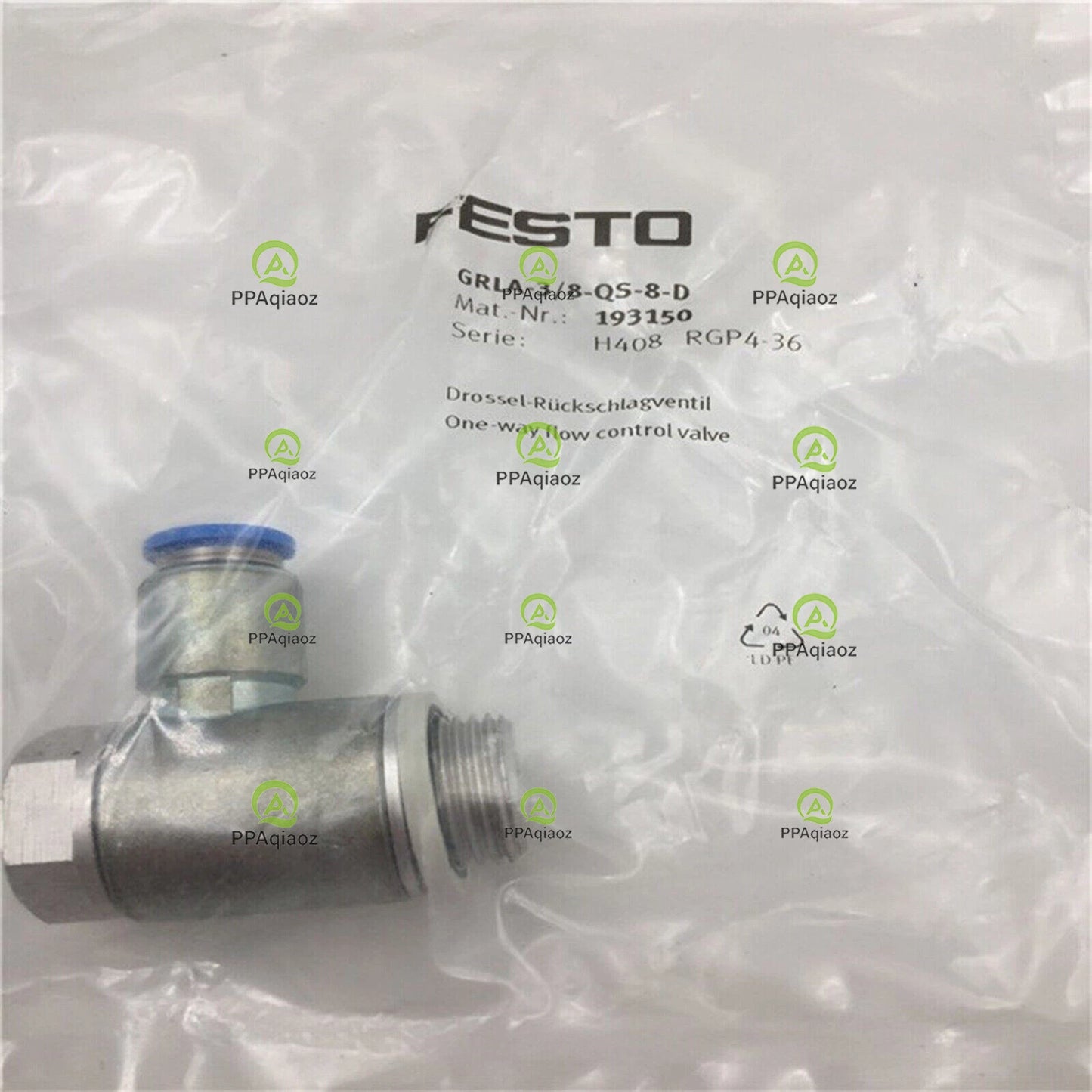 1PC  FESTO GRLA-3/8-QS-8-D 193150 Throttle Valve Free Shipping