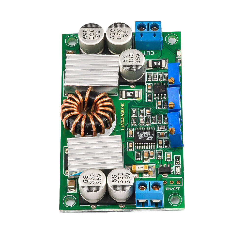 LTC3780 10A DC 5V-32V to 1V-30V Auto Step Up Down Regulator Charging Module