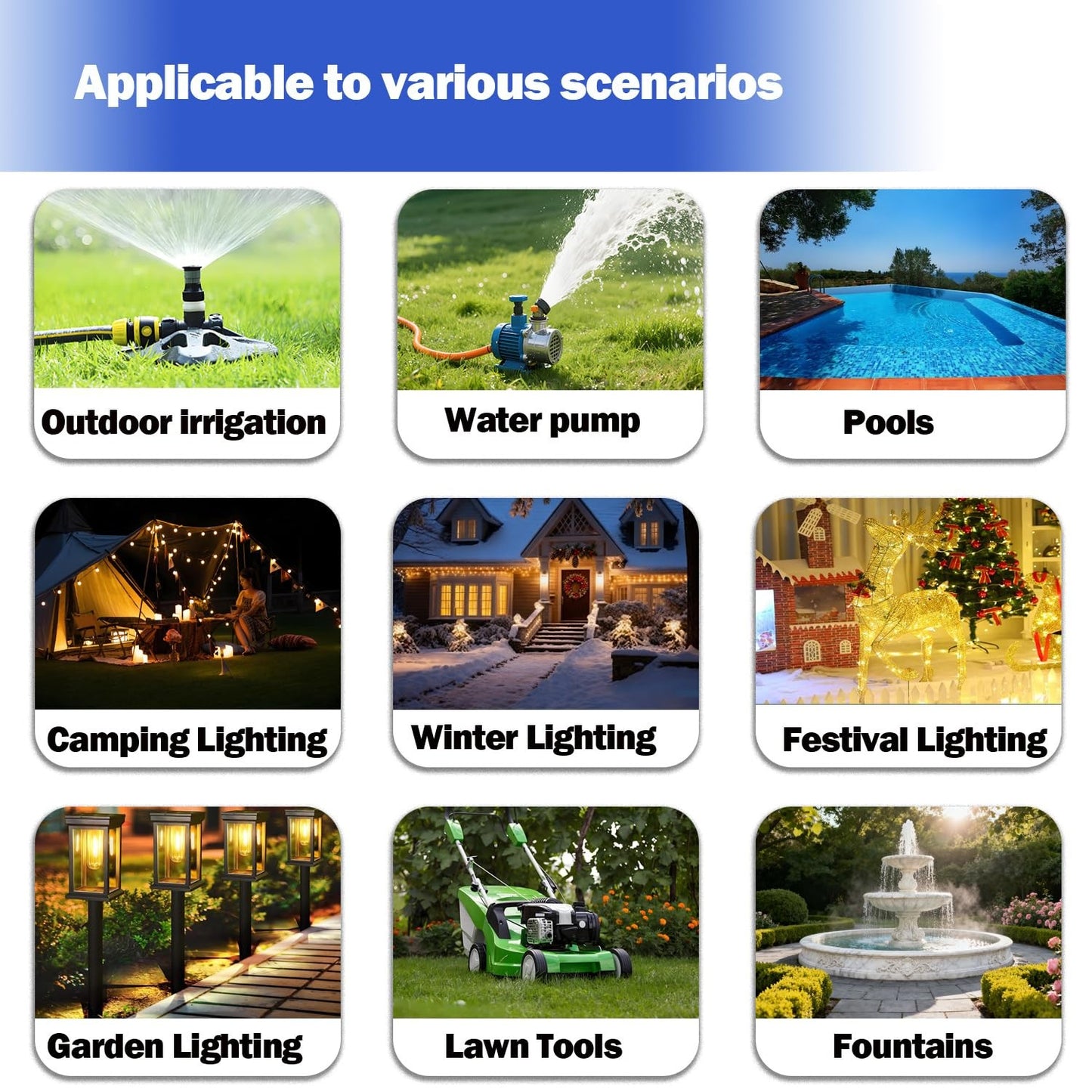 Small Outdoor Electrical Box,Waterproof Extension Cord Cover(Inner 7.3 * 5.1 * 1