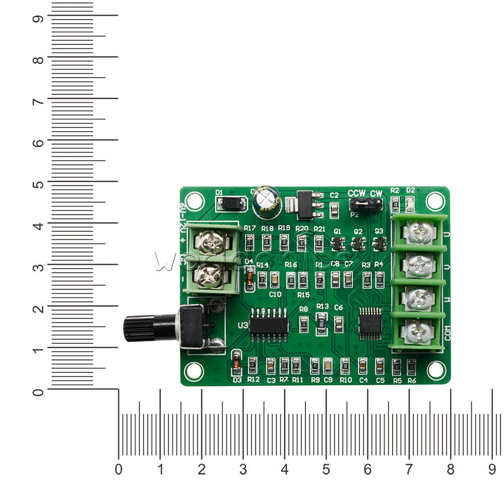 5V-12V DC Brushless Motor Driver Board Controller for 3/4 Wires Hard Drive Motor