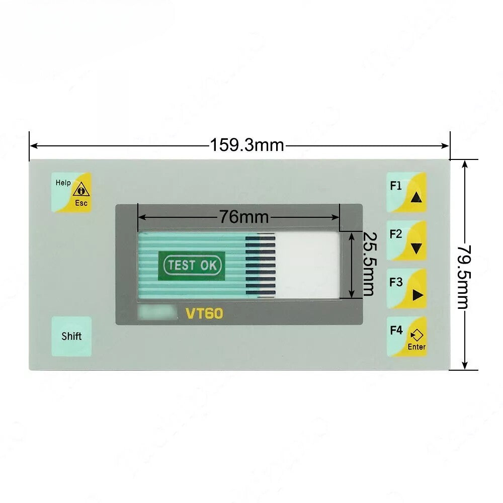 1pcs Membrane Keypad for ESA VT60 VT06000000 Keyboard Switch