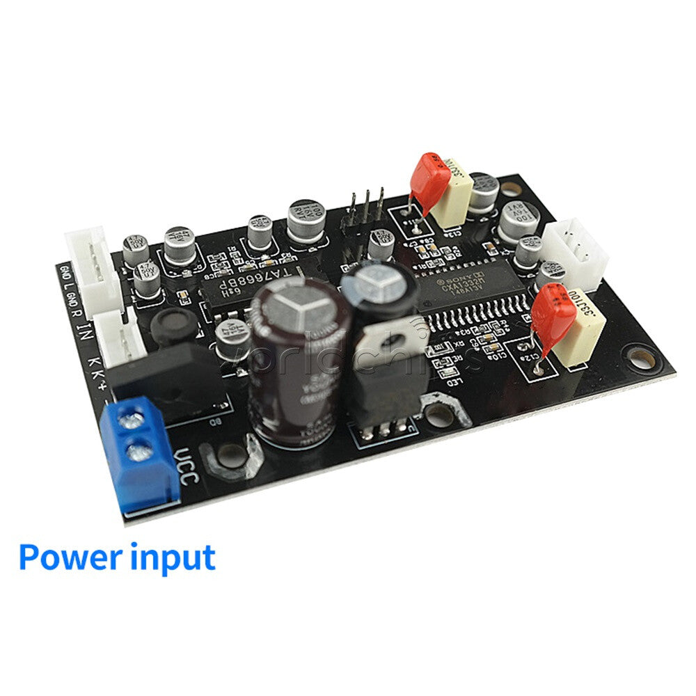 TA7668 Stereo Recorder Magnetic Preamplifier Board With CXA1332 Noise Reduction