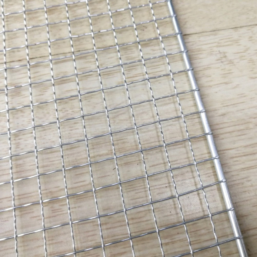 BBQ Mesh Grate Mesh Net For Japanese Korean Grill Grate Mesh Net Stainless Steel