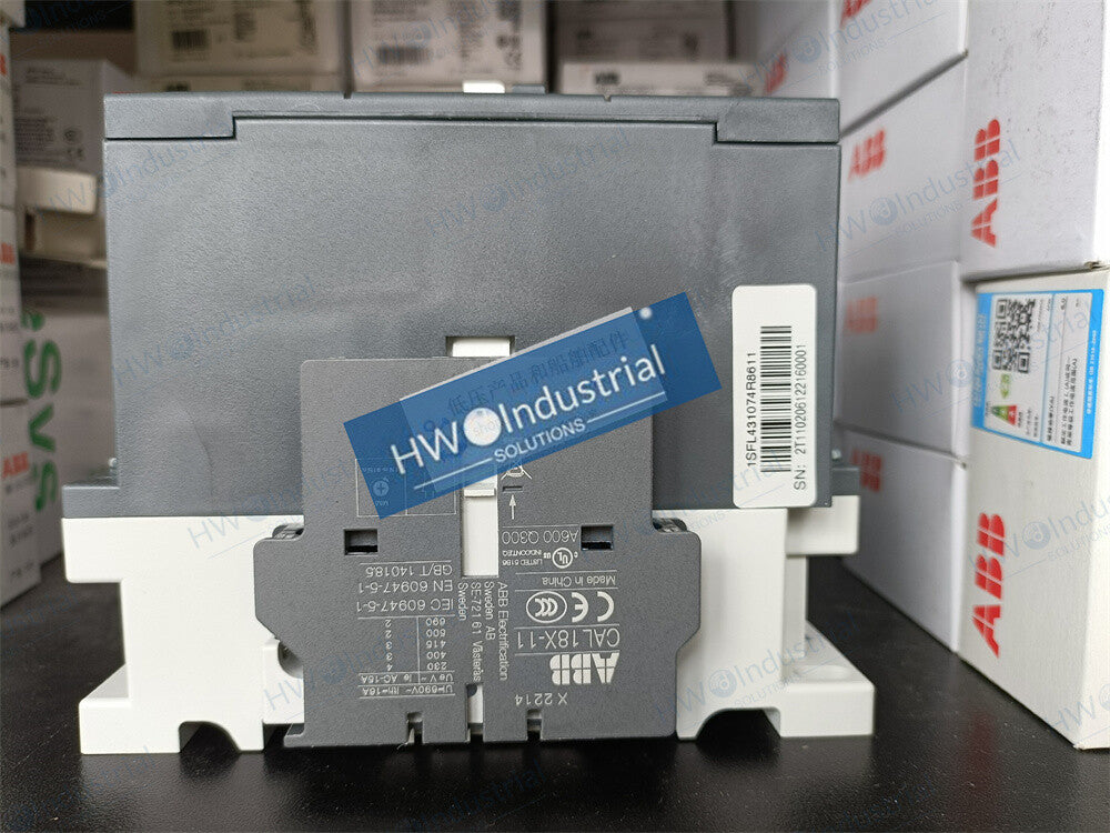 1/Piece AX95-30-11-86 Coil Voltage 440VAC 60HZ ABB AX Series Contactor