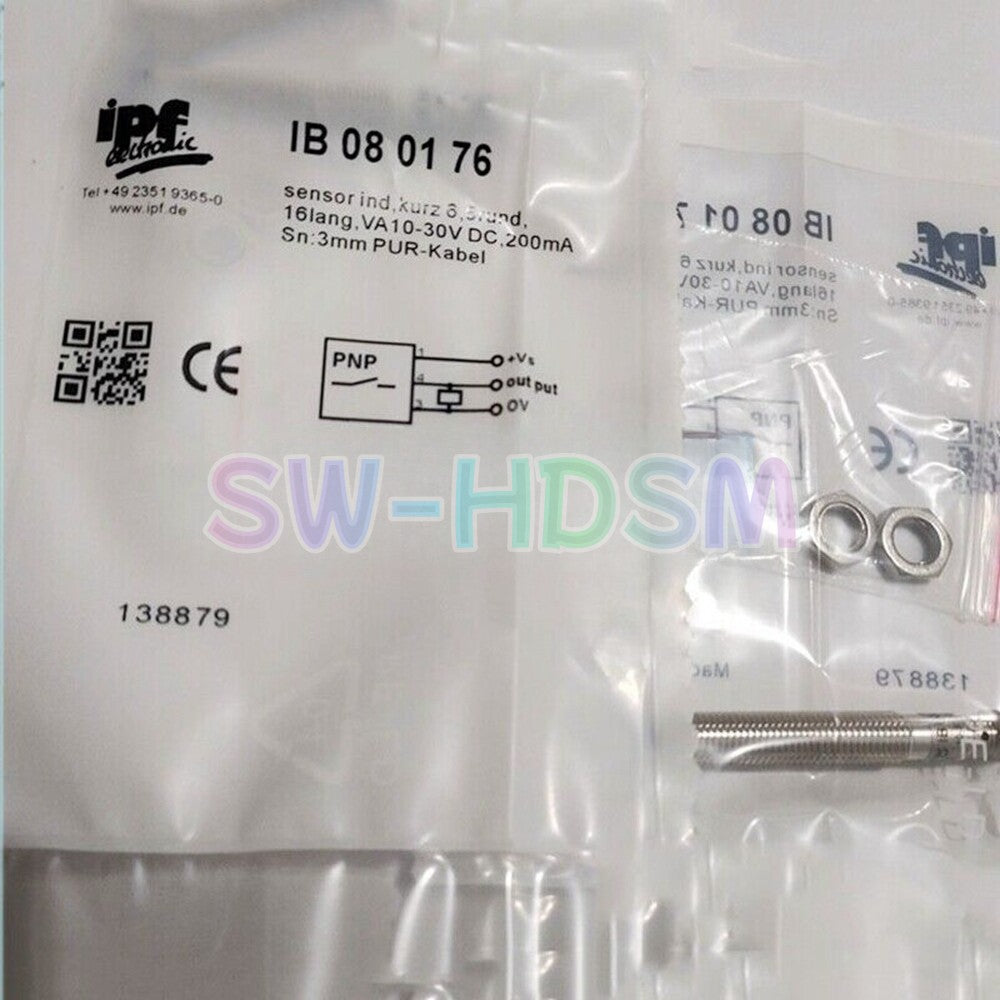 1PCS   for IPF Proximity Switch Sensor IB 08 01 76 IB080176 Freight Free