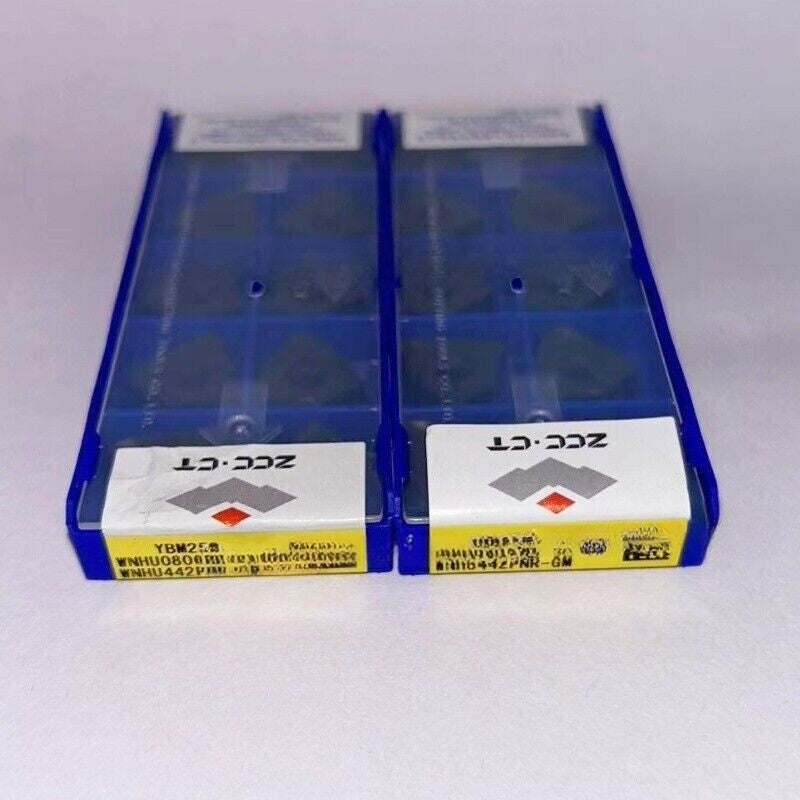 10Pcs ZCC.CT WNHU080608PNR-GM YBM253 WNHU442PNR-GM YBM253 CNC carbide inserts