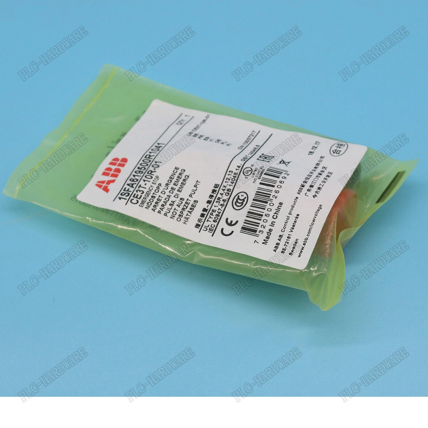 1 piece  abb CE3T-10R-01 Emergency Stop Pushbotton Switches Free ship #P