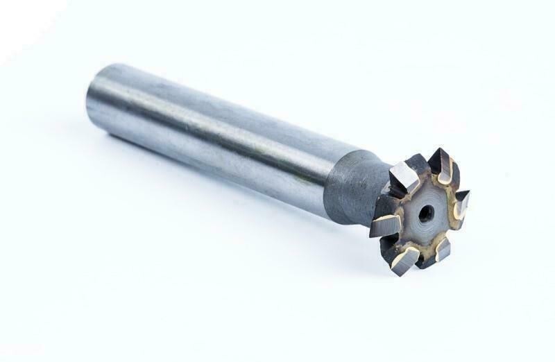 1PC 20*60degree Carbide Double Angle Milling cutter 4mm thickness