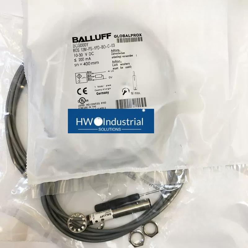 BALLUFF BES 12M-PS-1PD-BO-C-03（BOS000Y）Diffuse Sensor PNP