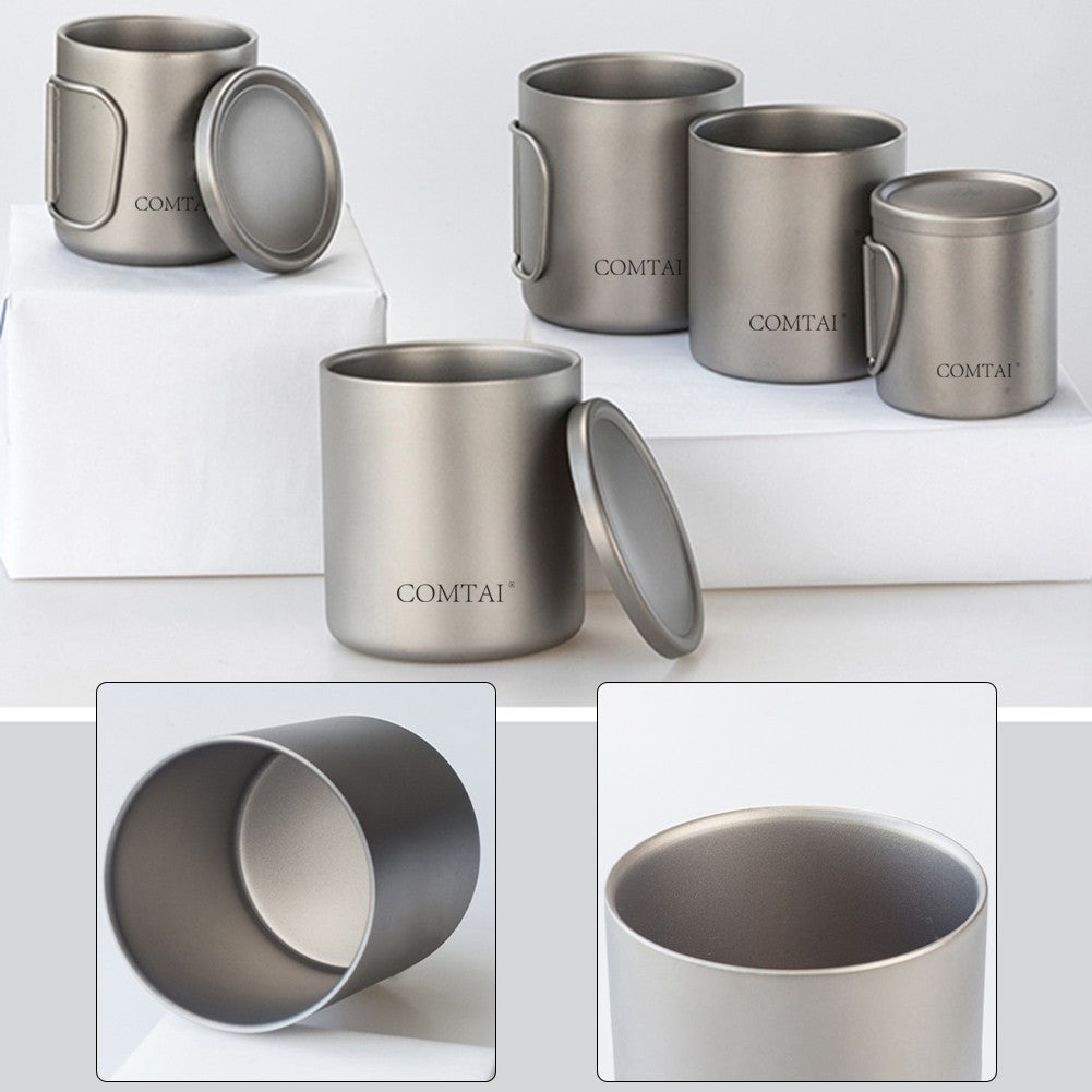 Water Cup Beverage Holder Bottle For Outdoor Camping Tea Coffee Drinks