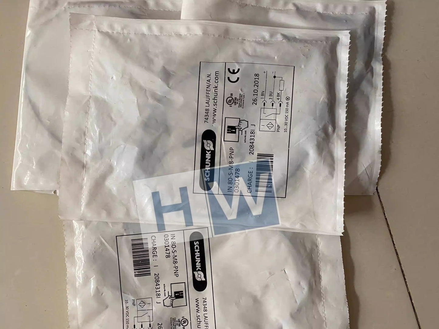 For SCHUNK Magnetic Switch Sensor IN 80-S-M8-PNP 0301478 Quality Assurance