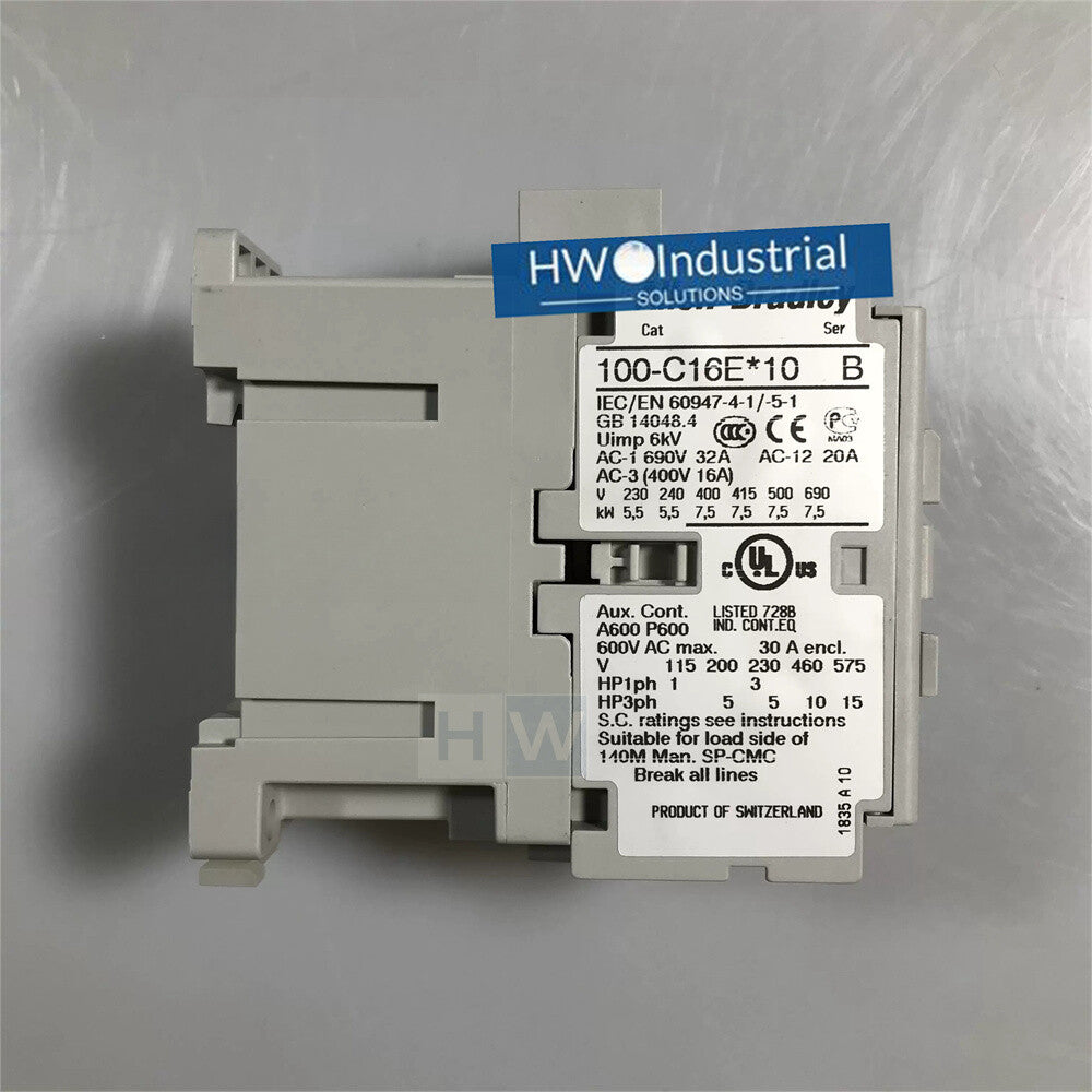 1/piece  100-C16E*10 100-C16EJ10 24VDC Coil Voltage Contactor