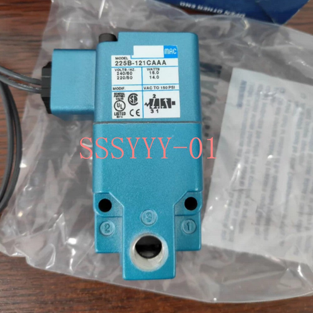 1PCS  MAC 225B-121CAAA 220/240V Solenoid Valve Free shipping