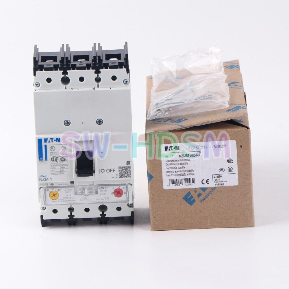 1PCS   Eaton NZMB1-A80-NA Circuit Breaker Freight Free
