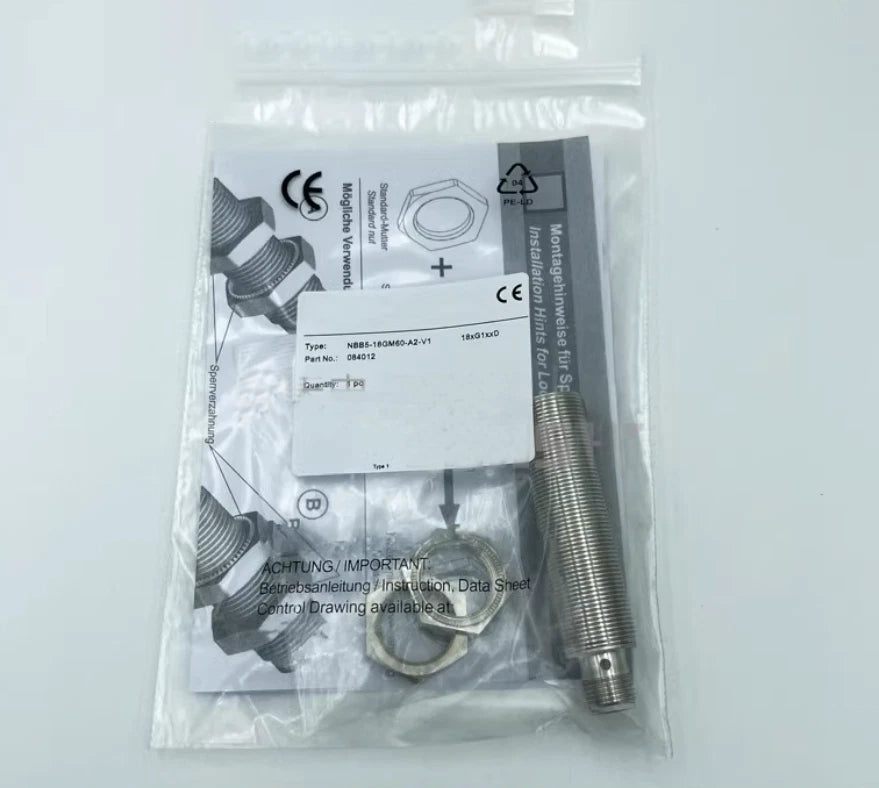 1PC  For PEPPERL + FUCHS Proximity switch 084012 NBB5-18GM60-A2-V1 sensor #P