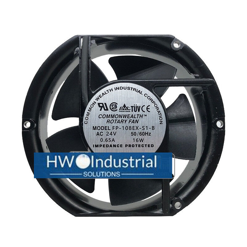 1PC 24V FP-108EX-S1-B 16W 1725 0.65A  Equipment Cabinet Cooling Fan