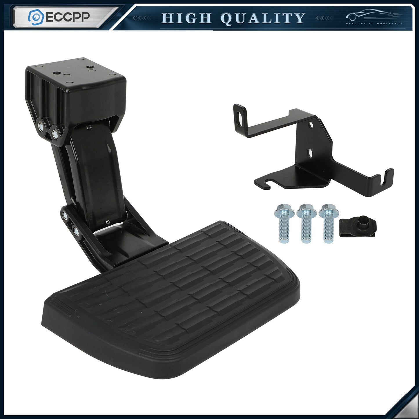 ECCPP Rear Retractable Bed Step For Jeep Gladiator JT 3.6L 2020-2023 75326-01A