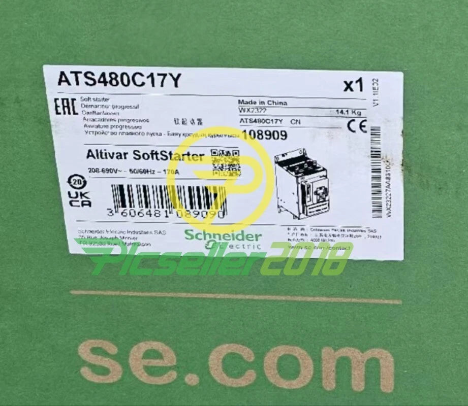 1 pc  Schneider soft starter ATS480C17Y Fast Delivery UPS or