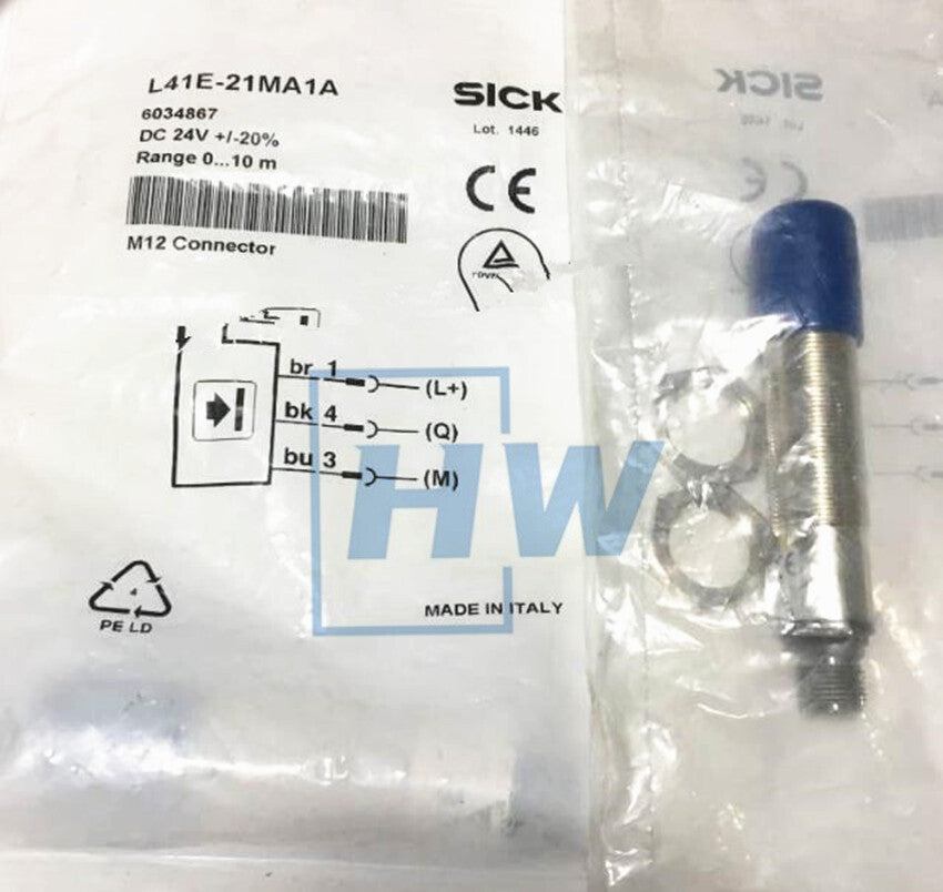 1PC  SICK Photoelectric Switch 6034867 L41E-21MA1A 6034866 L41S-21MA1A