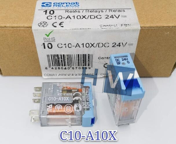Box/10Pcs C10-A10X DC24V RELECO Small Power Relay