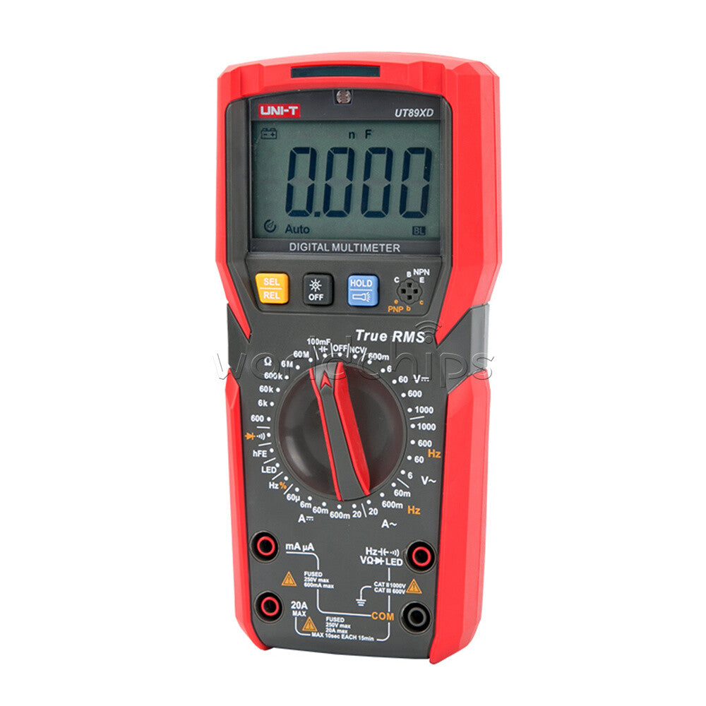 Professional Digital Multimeter True RMS NCV 20A Current AC/DC Voltmeter Tester