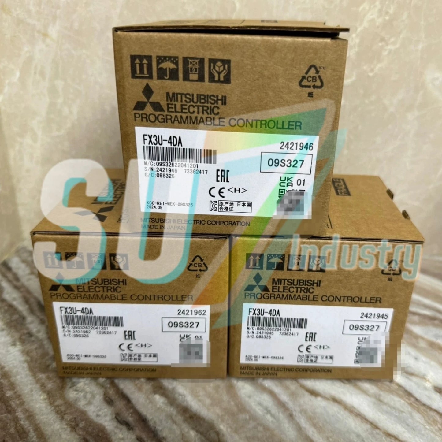 Mitsubishi FX3U-4DA PLC module FX3U4DA #1pcs