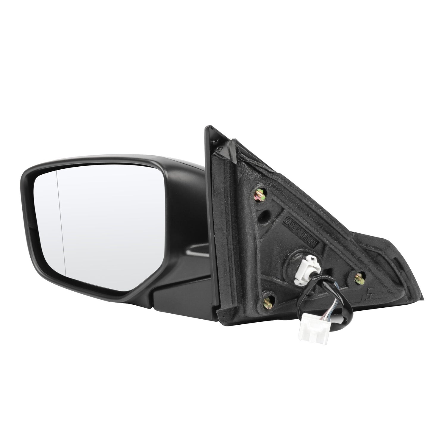 Power Mirror Convex For 2013-2017 HONDA ACCORD Driver Side Black Foldaway