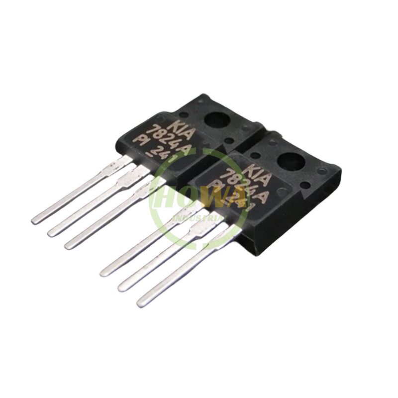 20pcs KIA7824API-U/PF Three-terminal Voltage Regulator KIA7824A 7824A TO-220IS