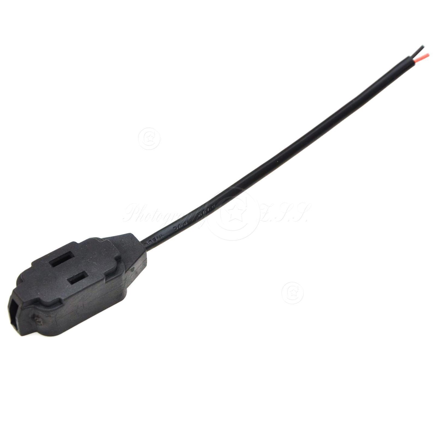 2x 1 To 3 Sockets Splitter CA/US Connector IP Camera Power Supply Adapter Plug