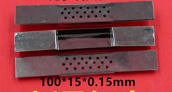 1PC FOR coating thermal evaporation folding molybdenum boat 100*15/25*0.15