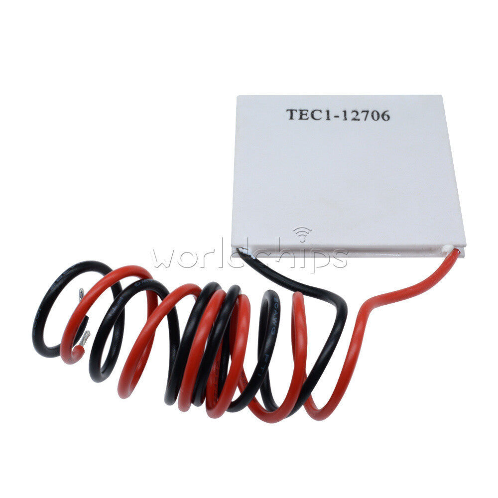 10PCS TEC1-12706 Heatsink Thermoelectric Cooler Cooling Peltier Plate Module Set