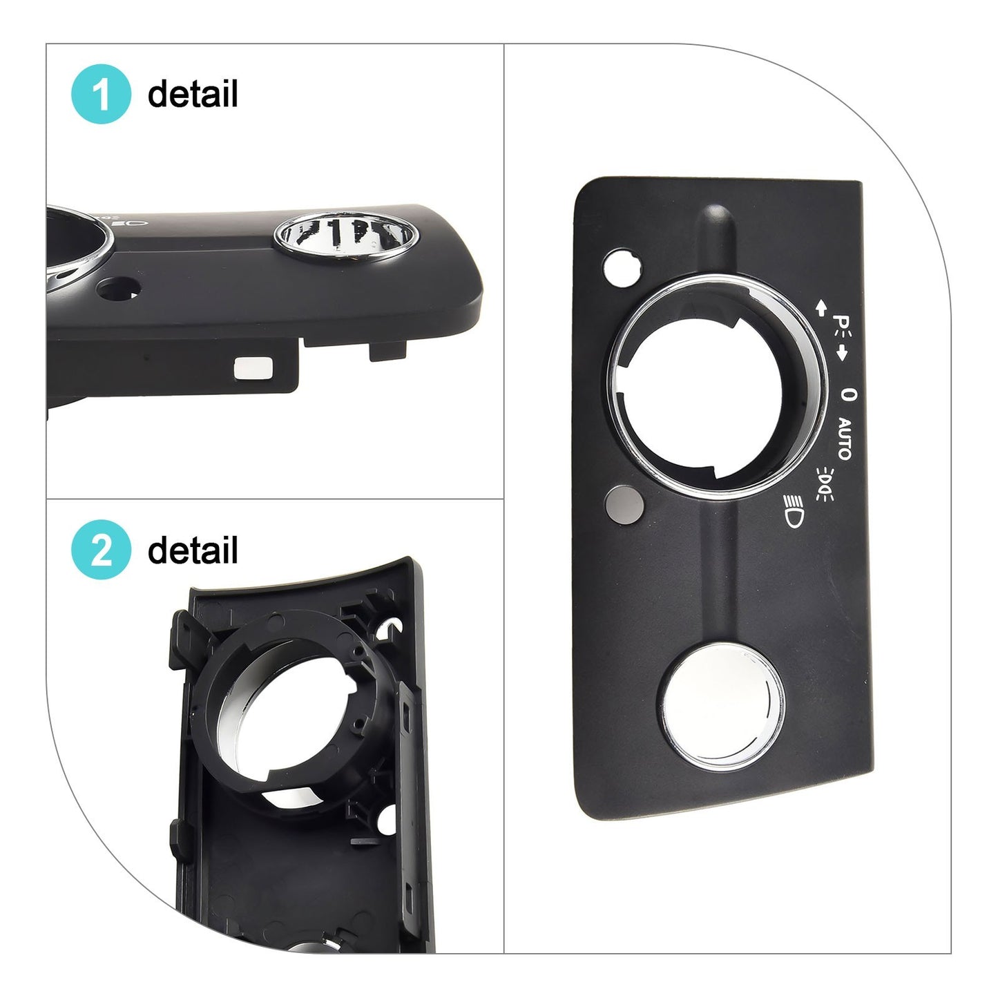 Switch Panel Cover for MercedesBenz W211 E Class 200308 Easy Installation