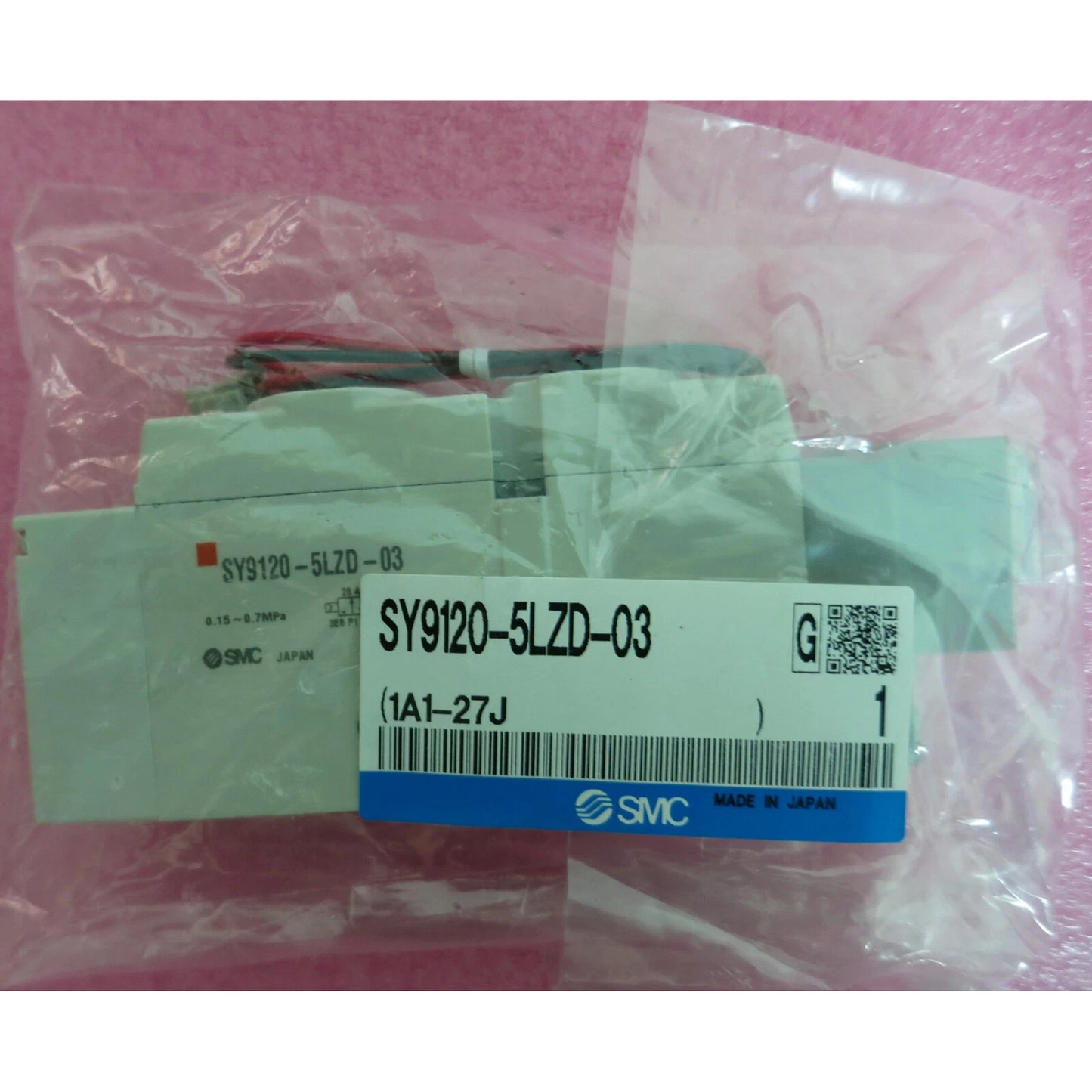 1PC  SMC SY9120-5LZD-03 solenoid valve Quality assurance #P