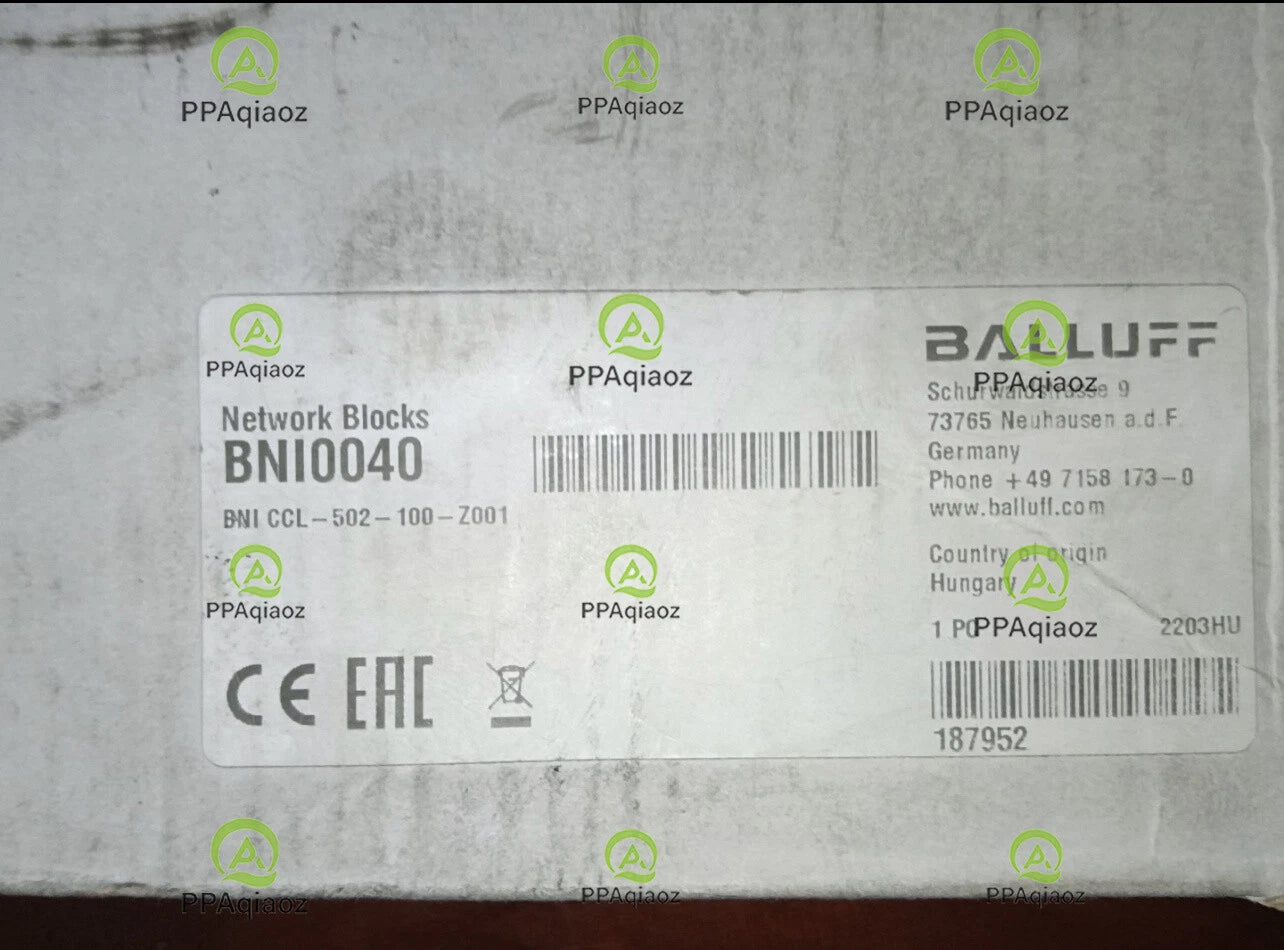 1Pcs  BALLUFF BNI0040 BNI CCL-502-100-Z001