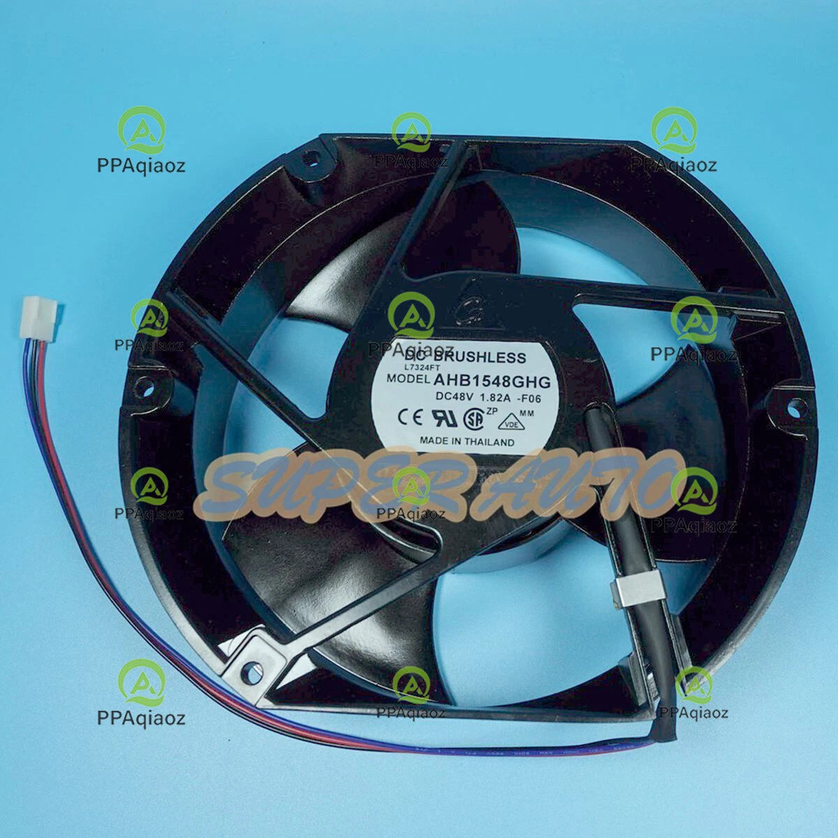 Delta 17251 AHB1548GHG-F06 48V 1.82A 3-wire inverter cooling fan 172*150*51mm#P