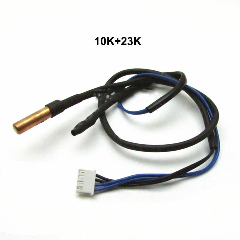2in1 Probe 10K+23K Air Conditioner In+Out Temperature Sensor For Haier Repair