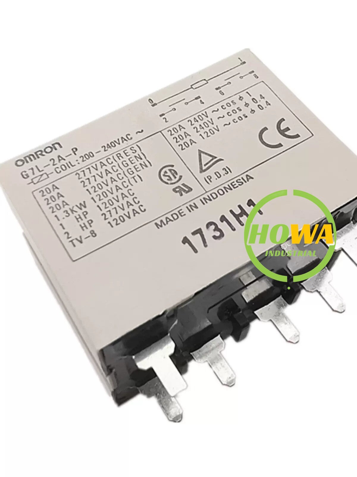 1/piece Omron G7L-2A-P 110VAC 220VAC High Current Power Electromagnetic Relay