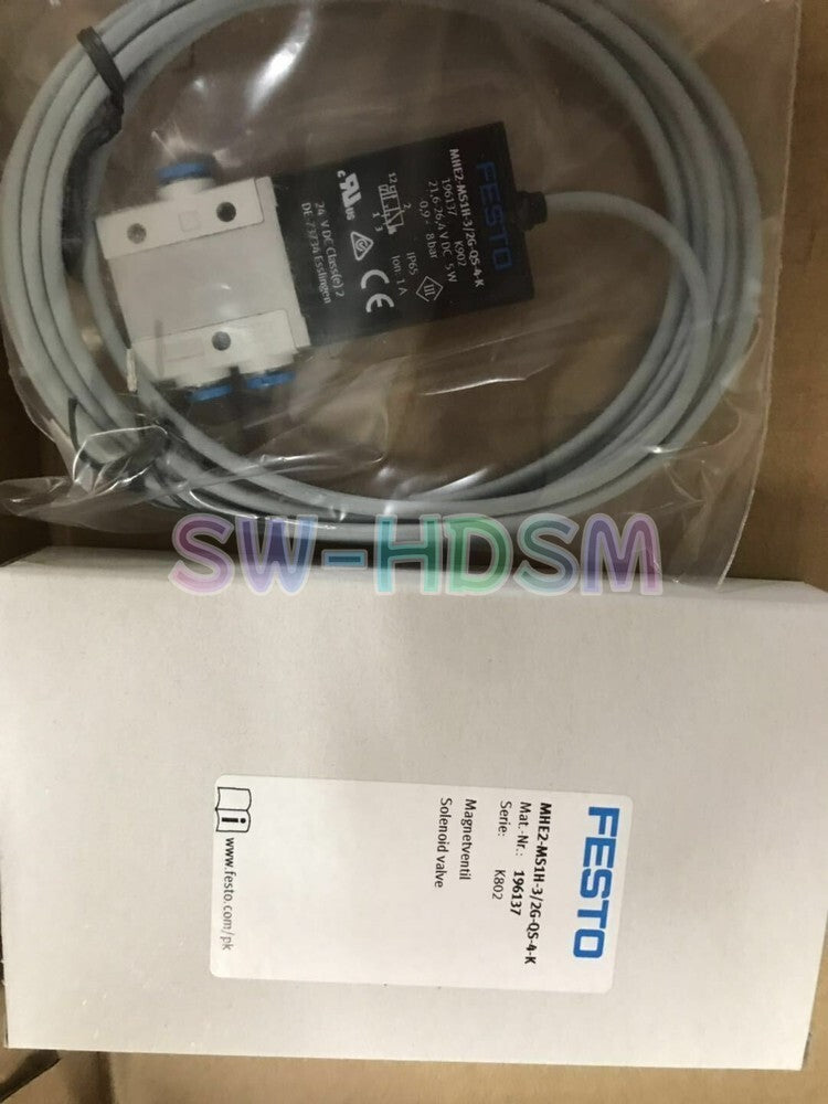 1PCS  For FESTO Solenoid valve MHE2-MS1H-3/2G-QS-4-K19613 freight free