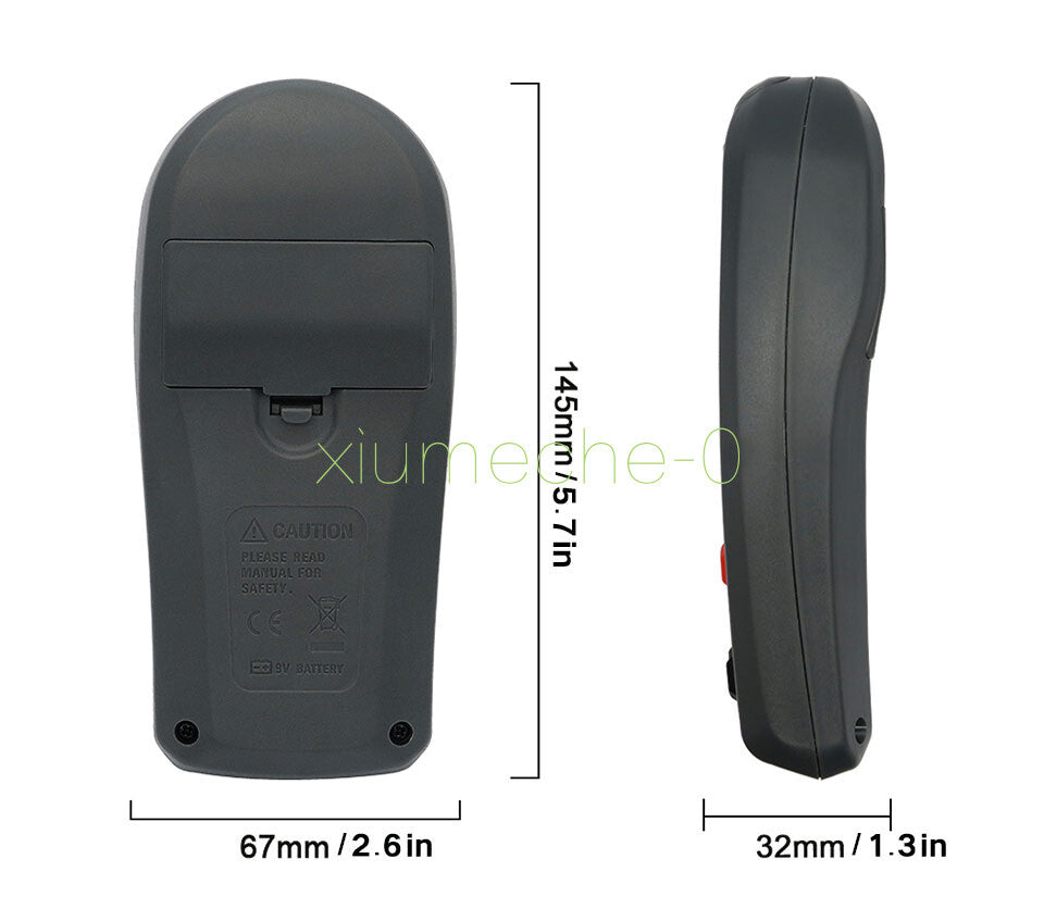 0~200,000lux Range Light Meter Illuminometer lux/fc Photometer Tester