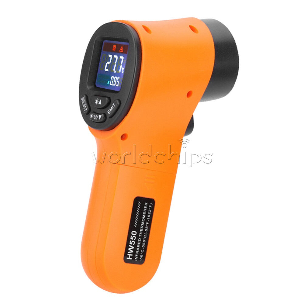High Precision IR Temperature Sensor Digital LED Gun Non Contact Thermometer US