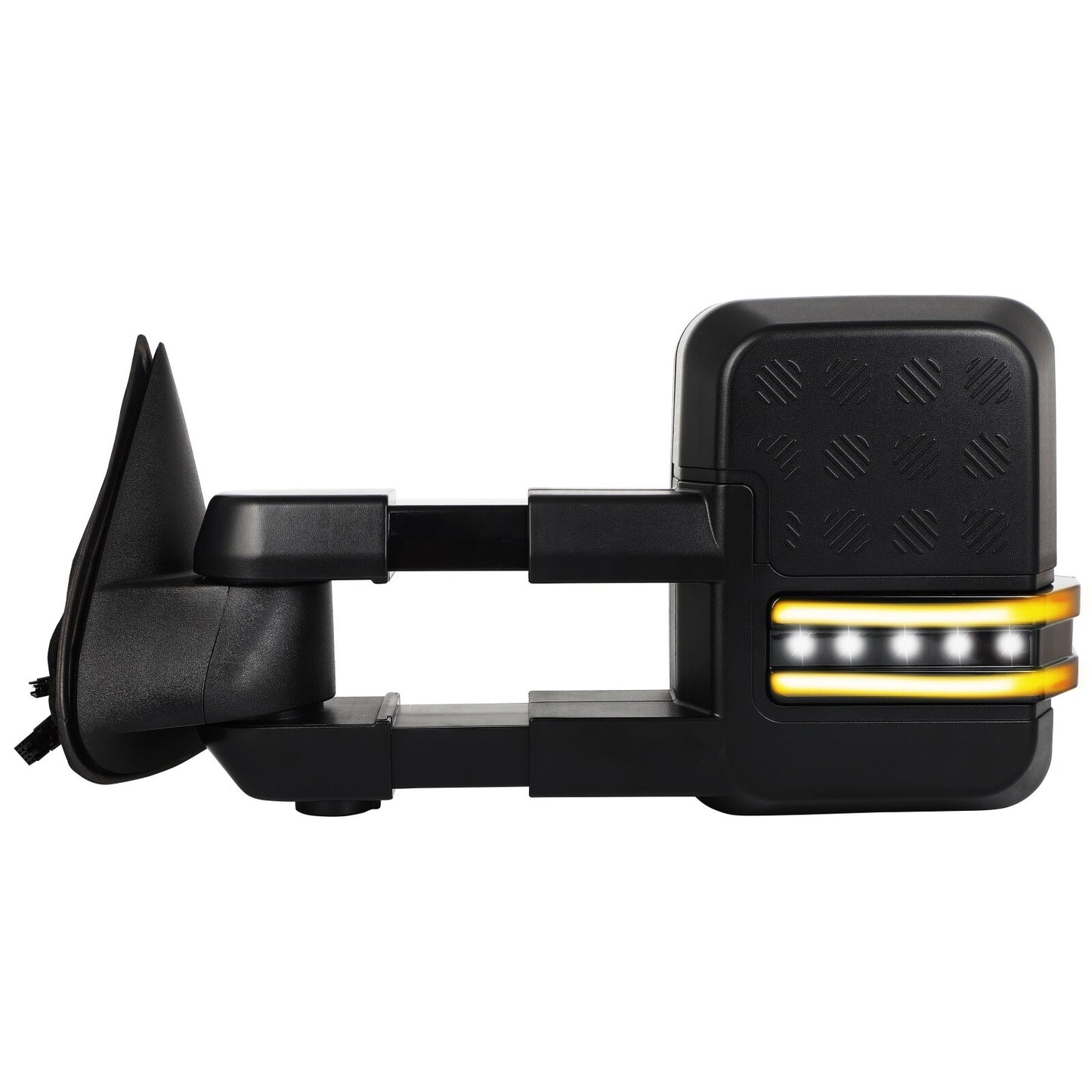 Power Heated Tow Mirrors For 03-06 Chevry GMC Sierra LED Turn Signal Light