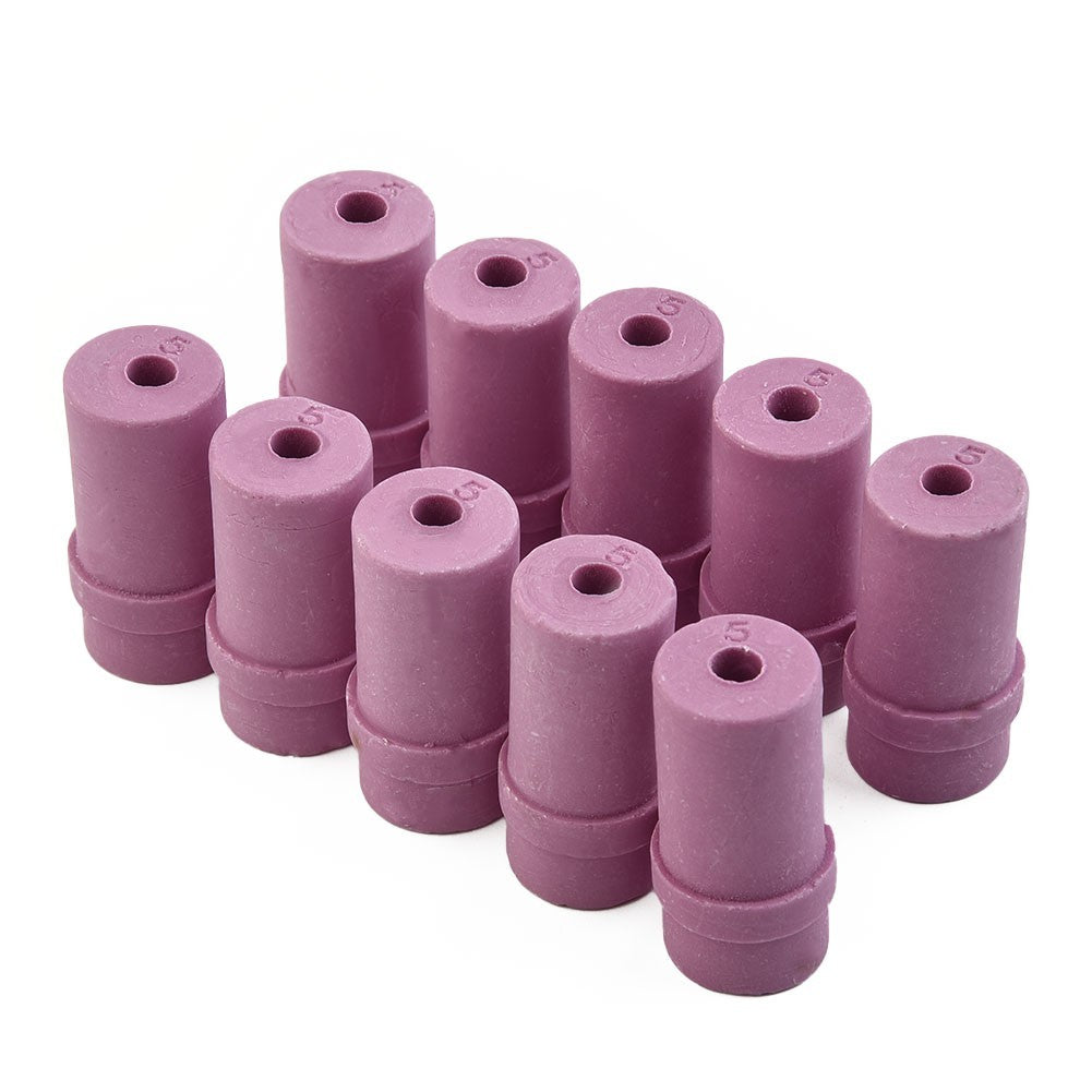 Metallurgical Casting Tip 10Pcs Ceramic Sandblaster Strong Wear Resistance