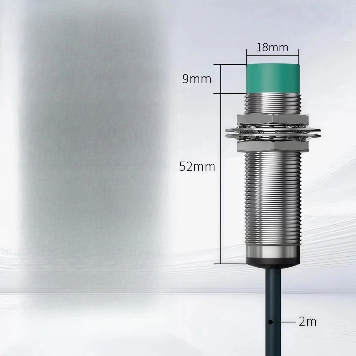 1PCS  FIT FOR SIQK proximity switch waterproof sensor LG8-S18-3F1
